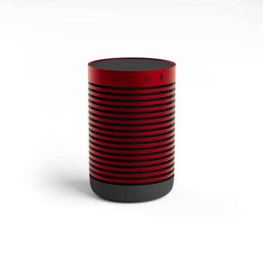 Bang & Olufsen Beosound Explore Ferrari Edition Red Black Waterproof Outdoor Speaker 