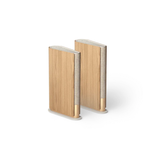 Bang & Olufsen Gold Tone Stereopair Set with Beosound Emerge 