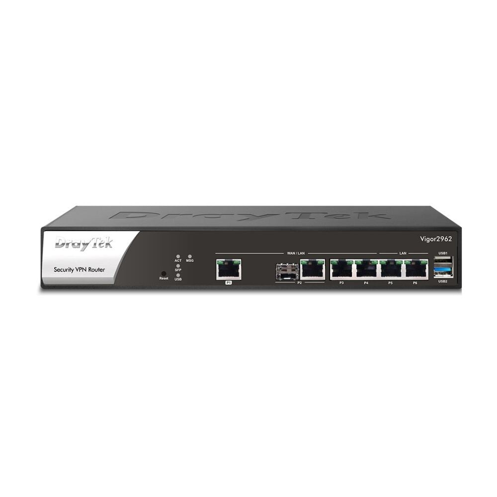 Draytek Vigor 2962 Dual WAN Load Balancing Firewall VPN Router– AV Pro’s