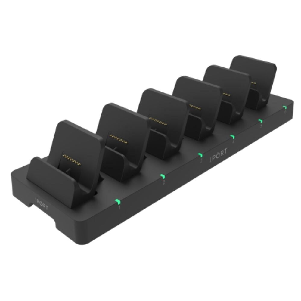 iPort Connect Multi Dock 6 For Connect and Connect Pro iPad Cases, Black 