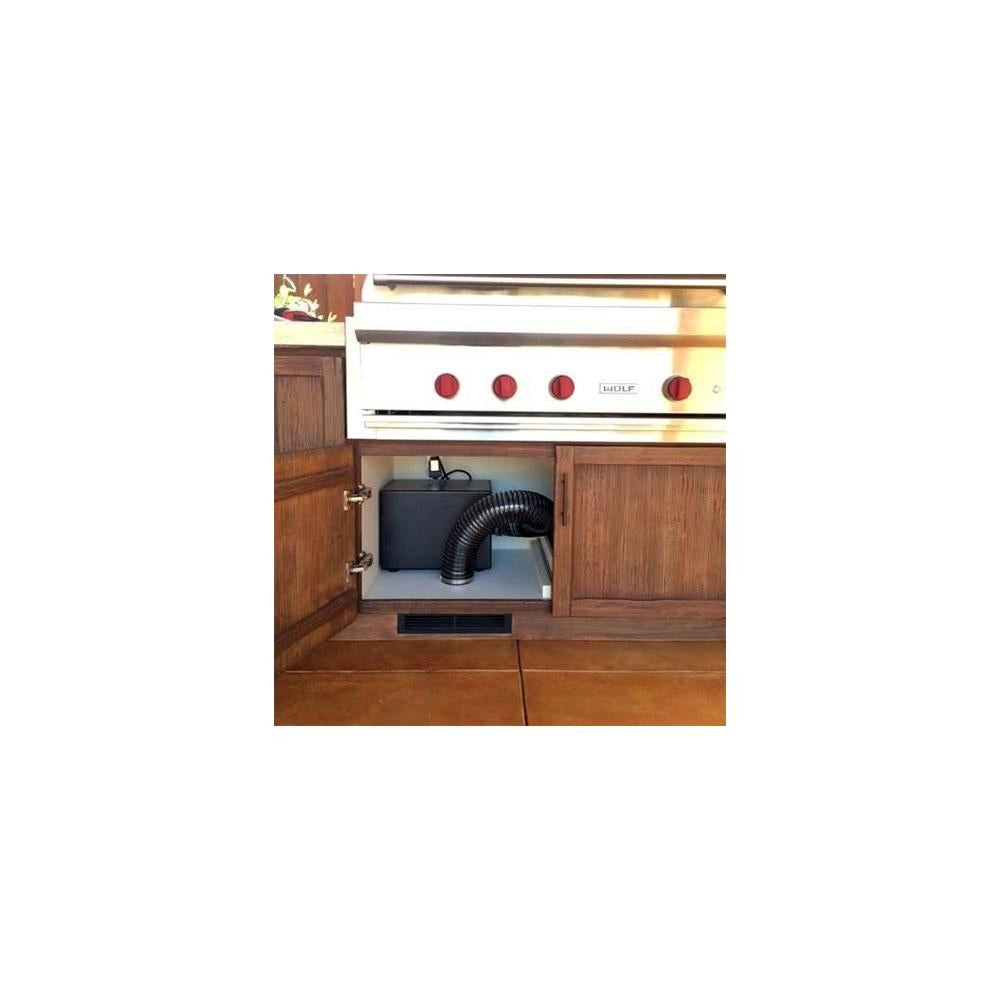James 12" PowerPipe Passive BandPass Subwoofer, Dual FlexPort, MDF Cabinet With TK4-3X14-2 Architectural Toe Kick 2