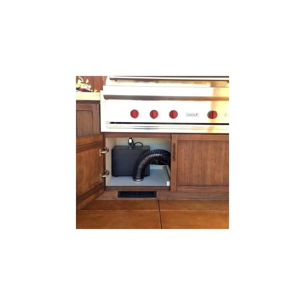 James 12" PowerPipe Passive BandPass Subwoofer, MDF Cabinet With TK4-3X14-2 Architectural Toe Kick 3