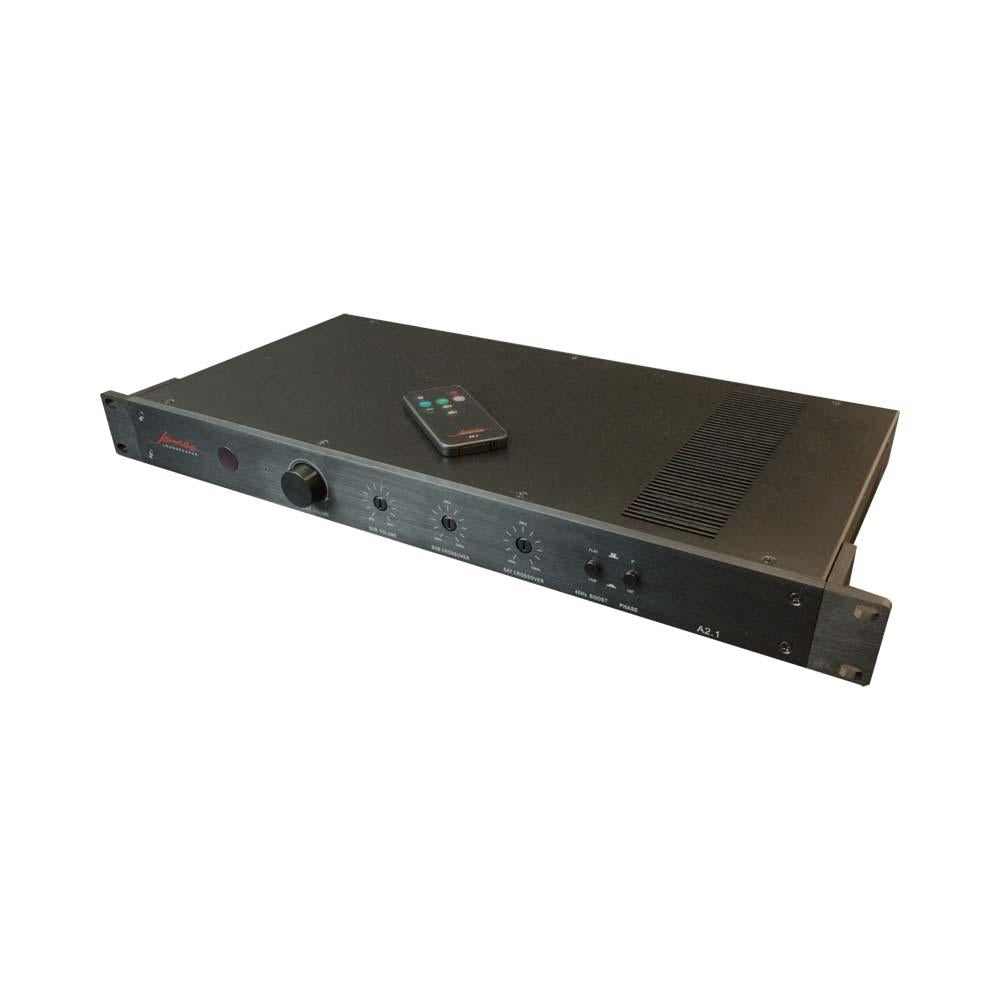 James 2.1 Channel Amplifier, 2 x Channels @ 40W 8&Omega; or 65W 4&Omega; Each and 1 x Sub Channel @ 70W 8&Omega; Or 170W 4&Omega; 1