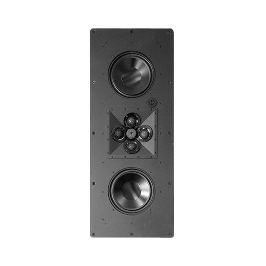 James 3 Way BE Series LCR Front Channel In-Wall Speaker, White Grille: EACH