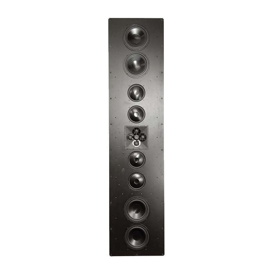 James 4 Way LCR Front Channel In-Wall Speaker, Bi-Amp Ready, With White Grille: EACH