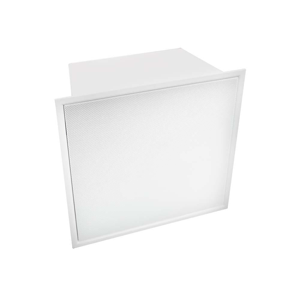 James 5.25" 3 Way Angled Baffle In-Wall or In-Ceiling Speaker, Dual 5.25" Woofer, Two 3.5" Mids and BE Tweeter With White Grille: EACH 1