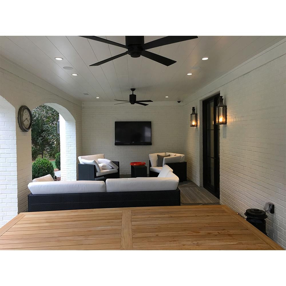 James 5" Outdoor Marine Grade LR Stereo Channel High Output In-Wall Soundbar With Custom Width Options and White Grille: EACH 1