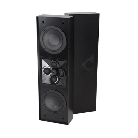 James 6" 2 Way On-Wall Speaker With Gloss White, Satin Black or Custom Colour Finishes: EACH