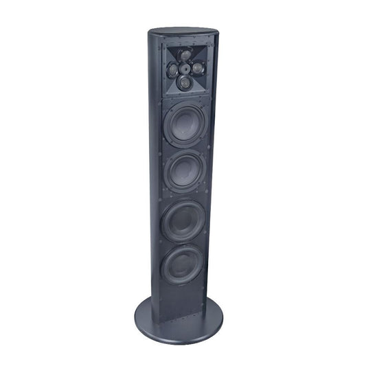 James 8" 3 Way Bi-Amped Outdoor Tower Speaker With Standard Enclosure and Custom Colour Options: EACH