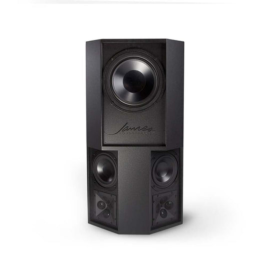 James 8" 4 Way Maverick On-Wall Surround Cinema Speaker, 4&Omega;, Studio Black: EACH