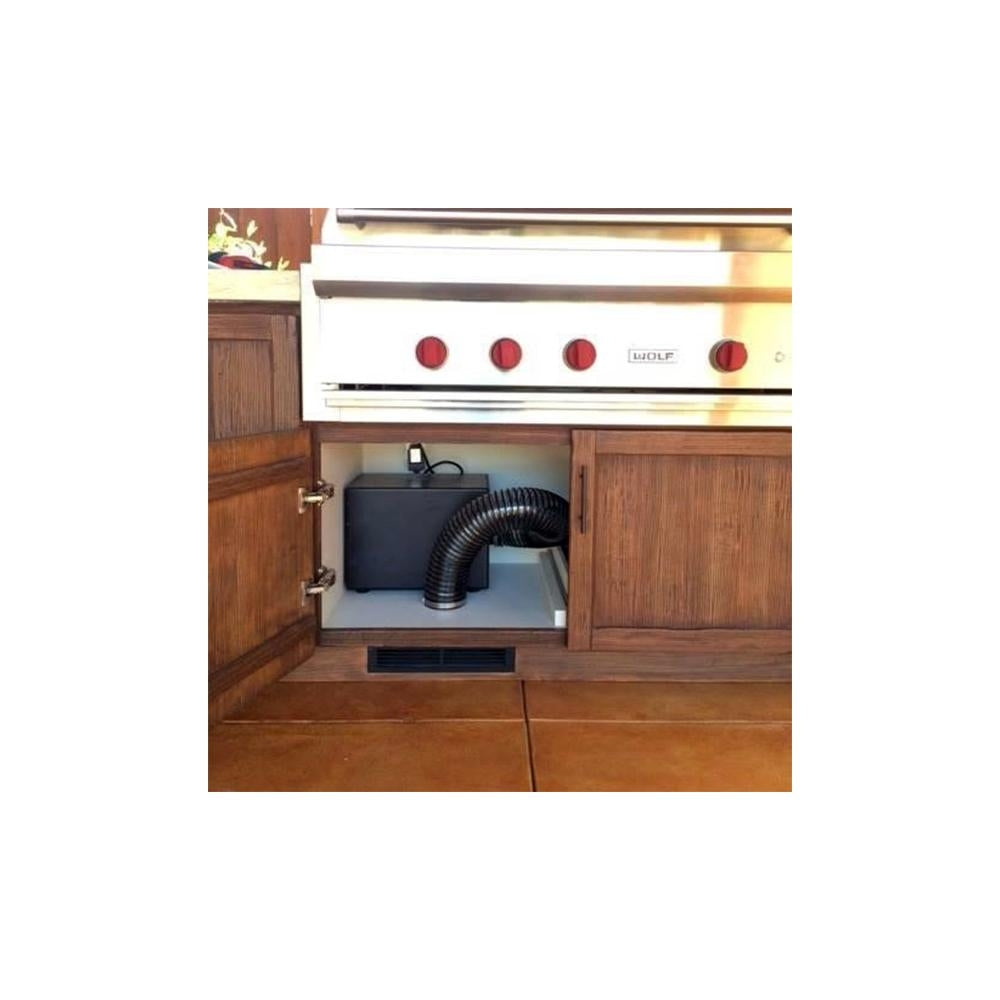 James 8" PowerPipe Passive BandPass Subwoofer, Marine and Outdoor IP65 Rated, With TK4-3X14-2 Architectural Toe Kick 2