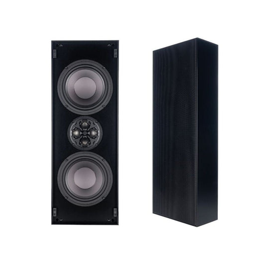 James OW63QT 6.5" 2 Way On-Wall Quadratech Loudspeaker, Black, White and Custom Colours: EACH