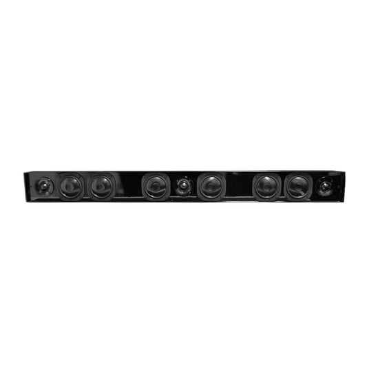 James SPL3-LCR 3" LCR Fixed Width Soundbar For 65" TVs, Indoor and Outdoor Use, Satin Black: EACH