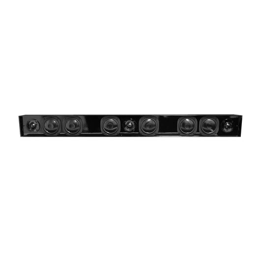 James SPL3-LCR 3" LCR Fixed Width Soundbar For 75" TVs, Indoor and Outdoor Use, Satin Black: EACH