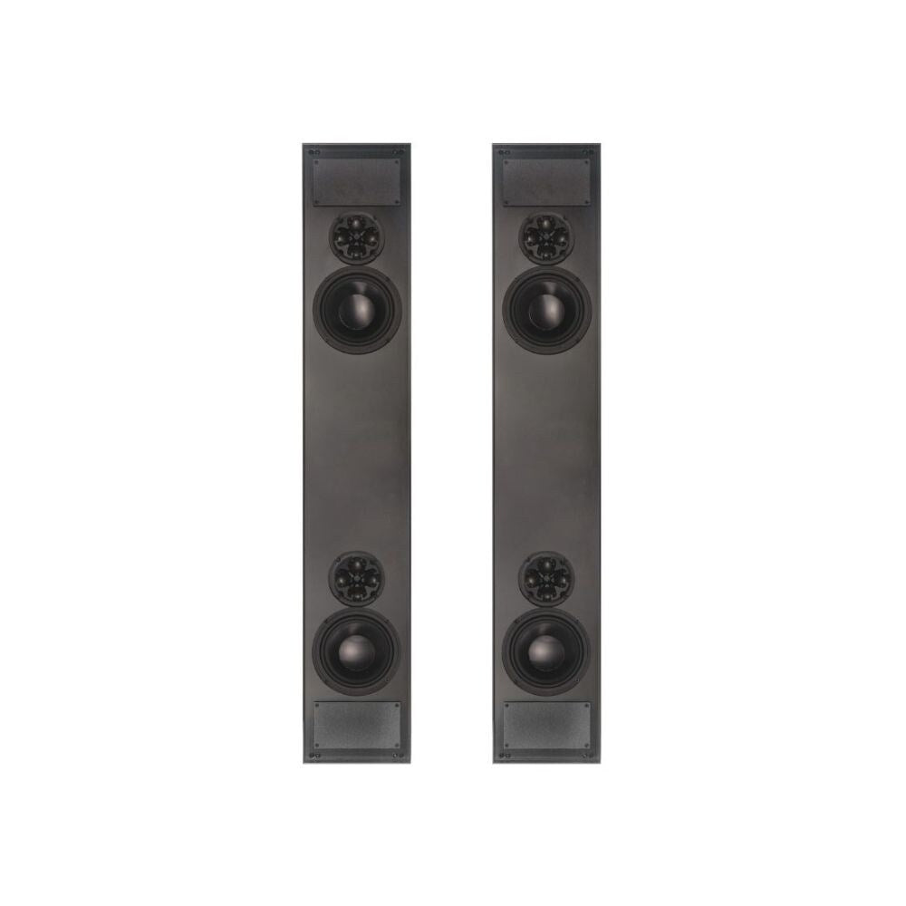 James SPL6QT-CS Centergy 6.5" Dual Monaural Left Right Soundbar With White Grille and Custom Options: PAIR
