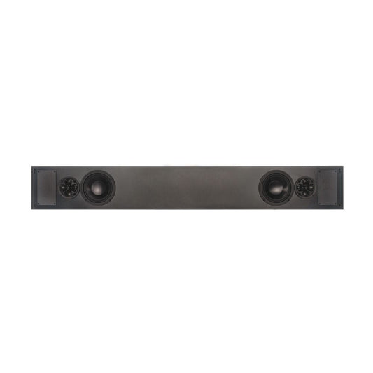 James SPL6QT-LR Stereo Soundbar, 4" Deep, With Standard Various Enclosure Colours and Shape or Width Options: EACH