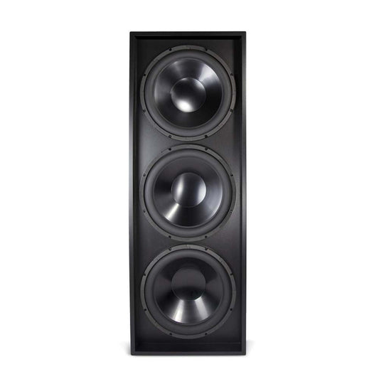 James Triple 21" Maverick Series Free Standing Subwoofer For LFE Use, 4&Omega;, Studio Black