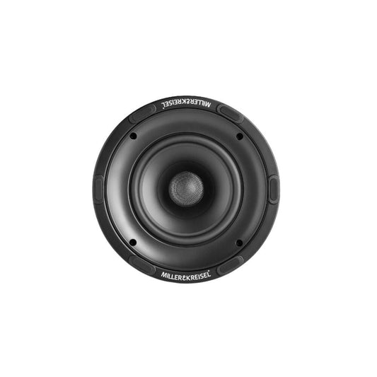 M&K Sound IC95 In Wall or In Ceiling Speakers With Swivel Tweeter and White Grille: PAIR