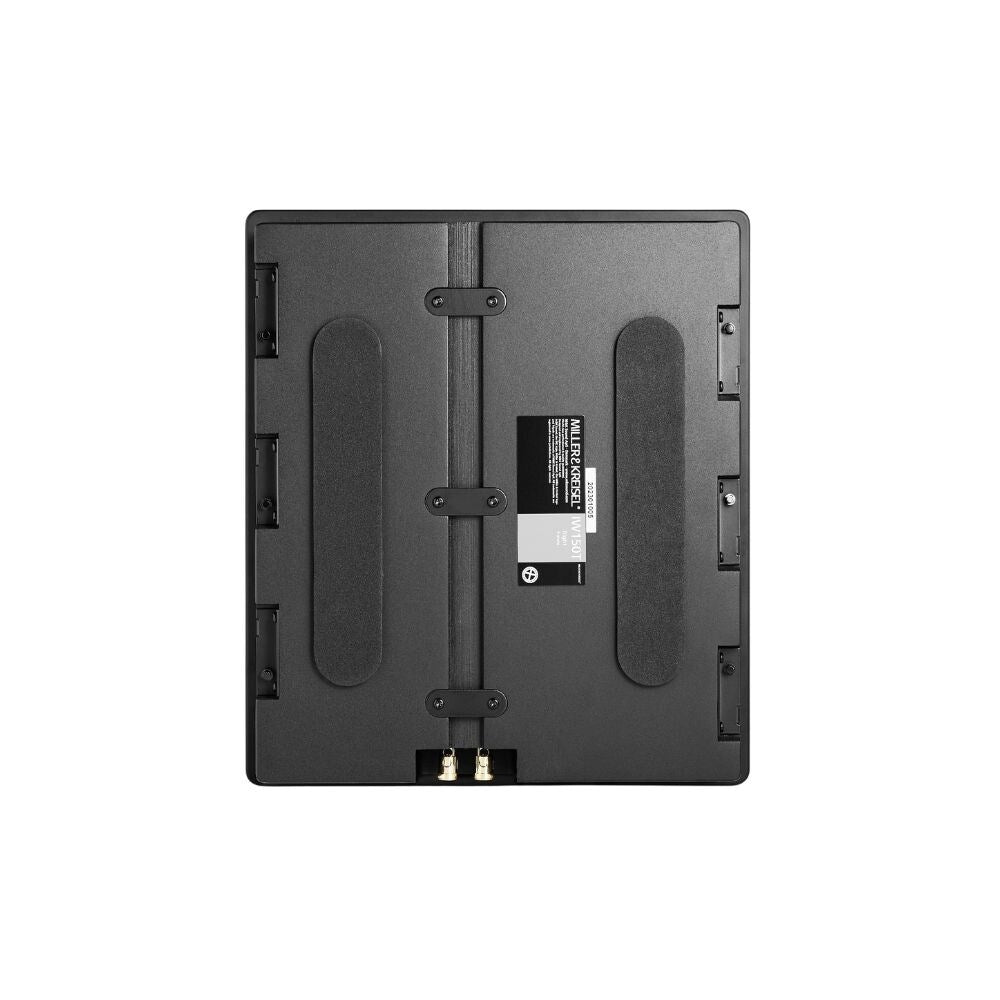M&K Sound IW150T Tripole In Wall Surround Speakers, Satin Black With White Grille: PAIR 3