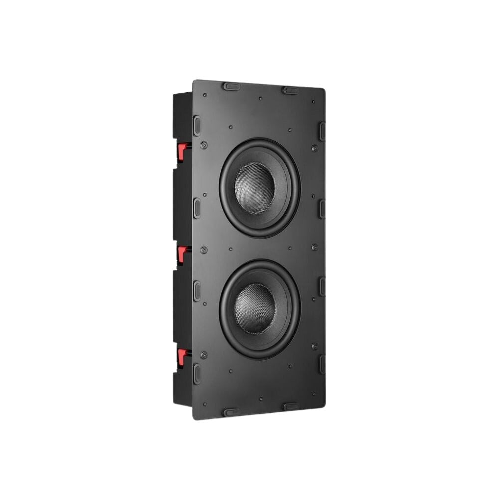 M&K Sound IW28S In Wall Subwoofer, Black With White Grille: EACH 1