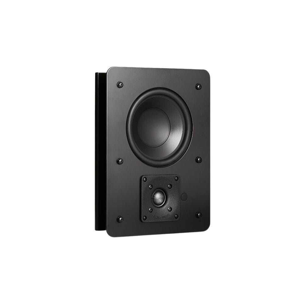 M&K Sound IW95 In Wall or In Ceiling Speaker, Black With White Grille: EACH 1