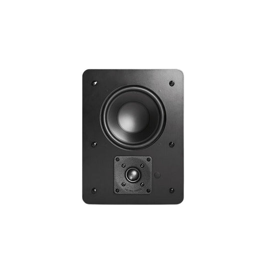 M&K Sound IW95 In Wall or In Ceiling Speaker, Black With White Grille: EACH