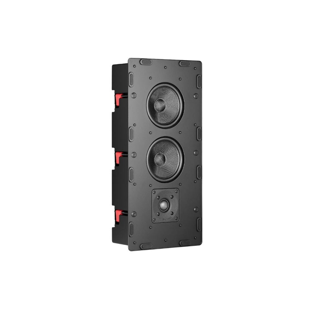 M&K Sound IW950 In Wall Speaker Black With White Grille: EACH 1