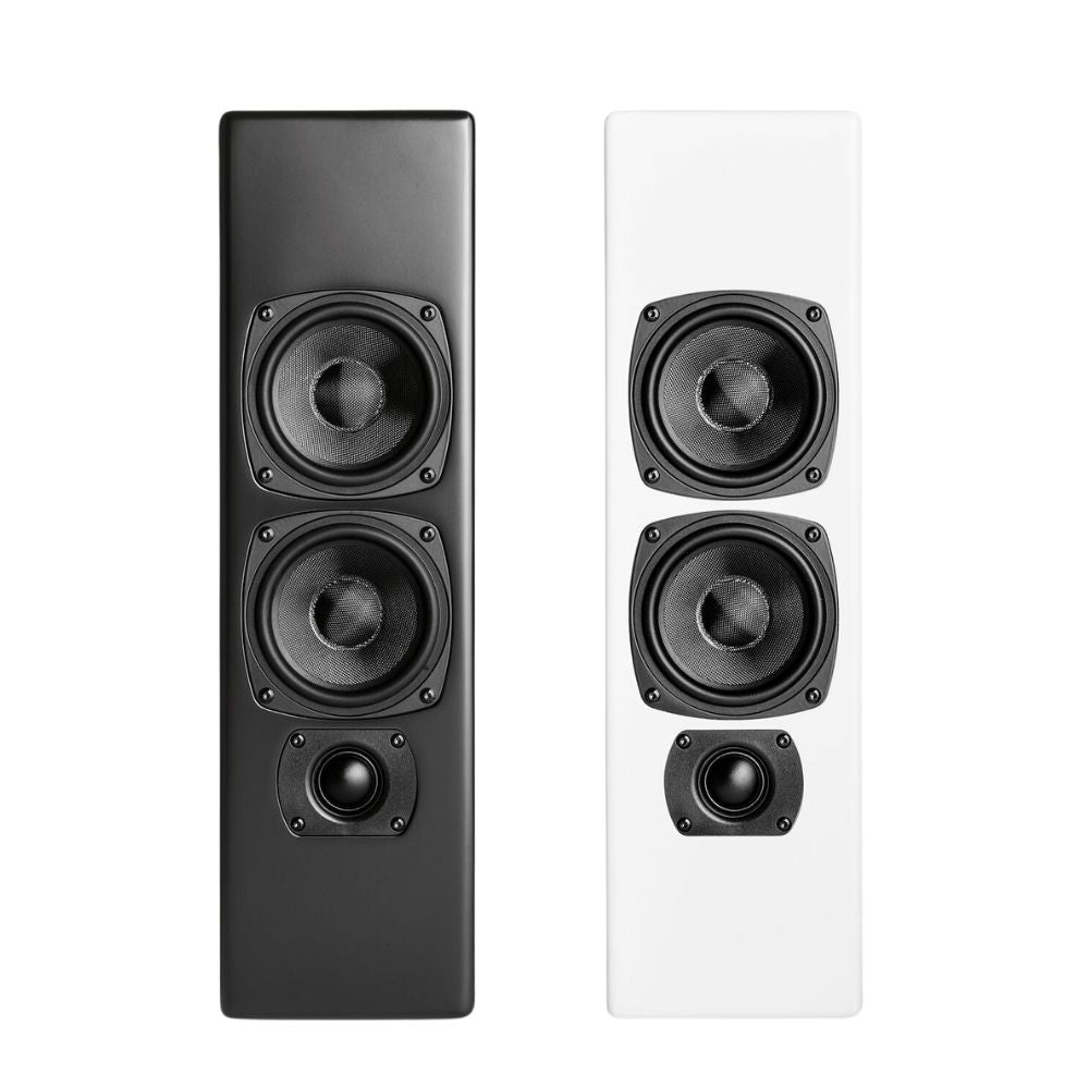 M&K Sound M70 Ultra Slim Low Profile On Wall Speakers, Satin Black or White: EACH 1
