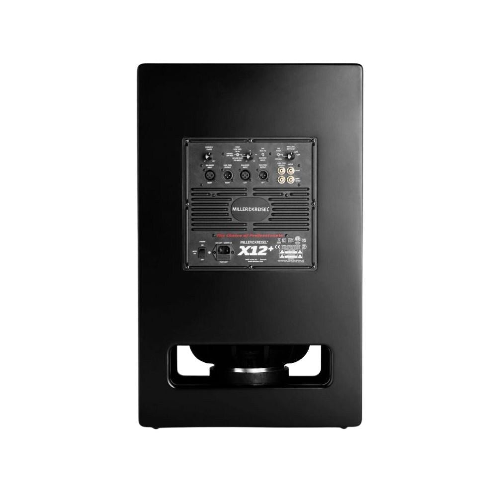 M&K Sound's X+ High Performance, Dual Driver Active Subwoofers, Black: EACH 9