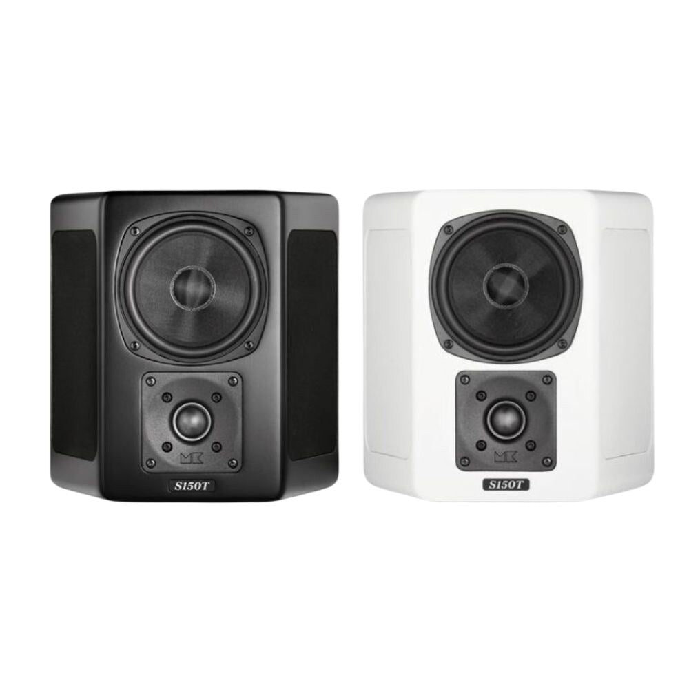 M&K Sound S150T THX Ultra2 Category Rear or Side Speakers, Satin Black or White: PAIR 1