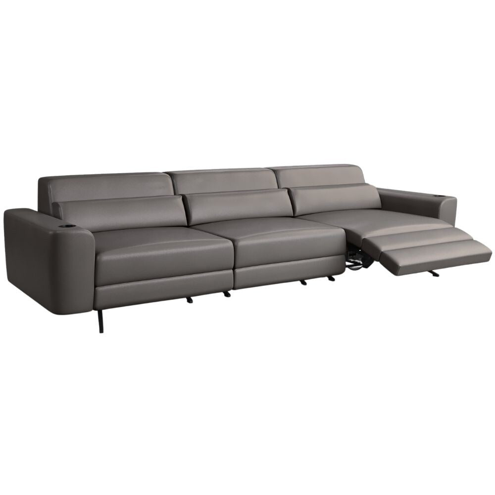 Moovia Alpha Essentials 2 or 4 Seat Cinema Sofa with Middle Arm in Dekoma Sorono Velvet 27