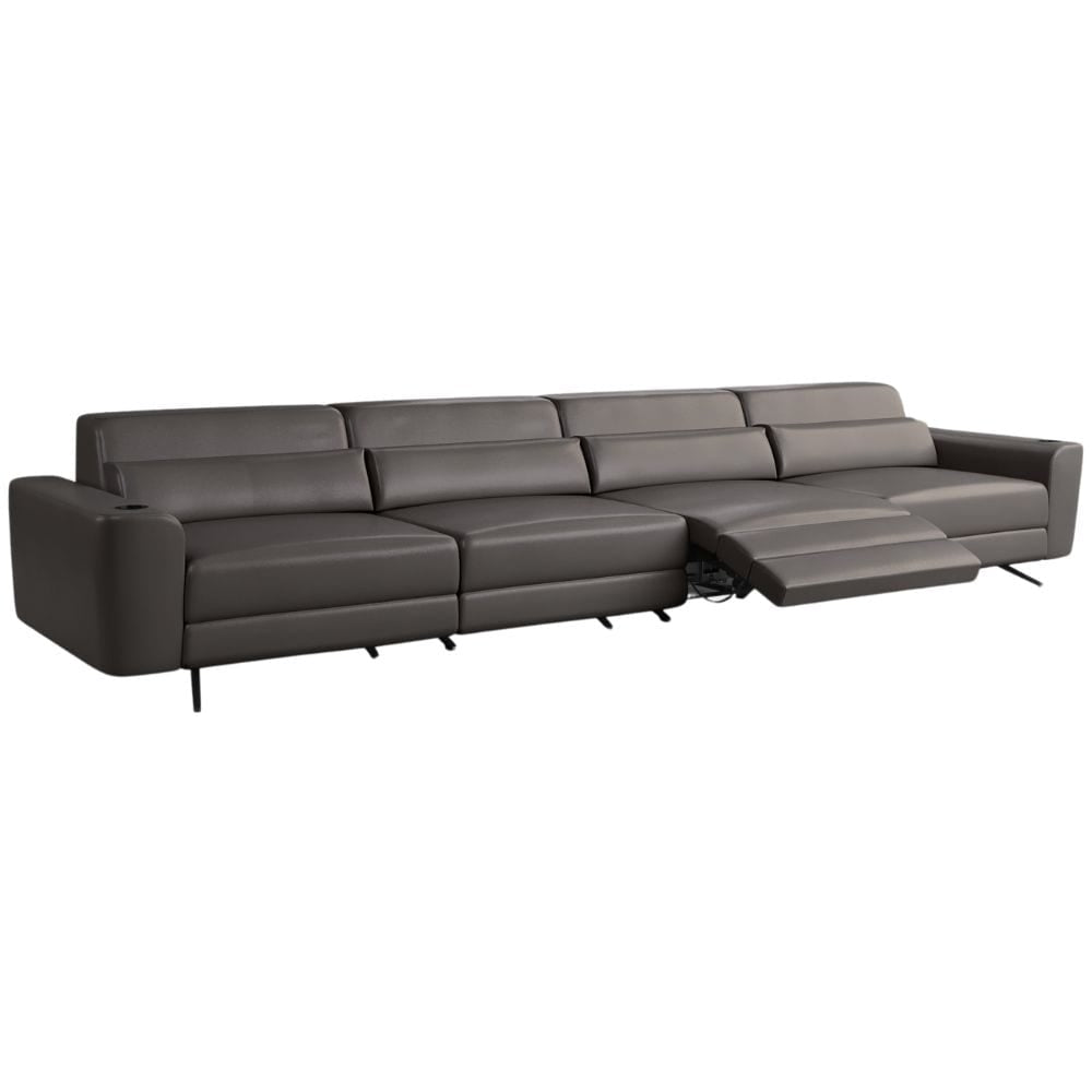 Moovia Alpha Essentials 2 or 4 Seat Cinema Sofa with Middle Arm in Dekoma Sorono Velvet 26