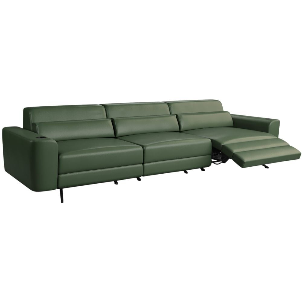 Moovia Alpha Essentials 2 or 4 Seat Cinema Sofa with Middle Arm in Dekoma Sorono Velvet 51