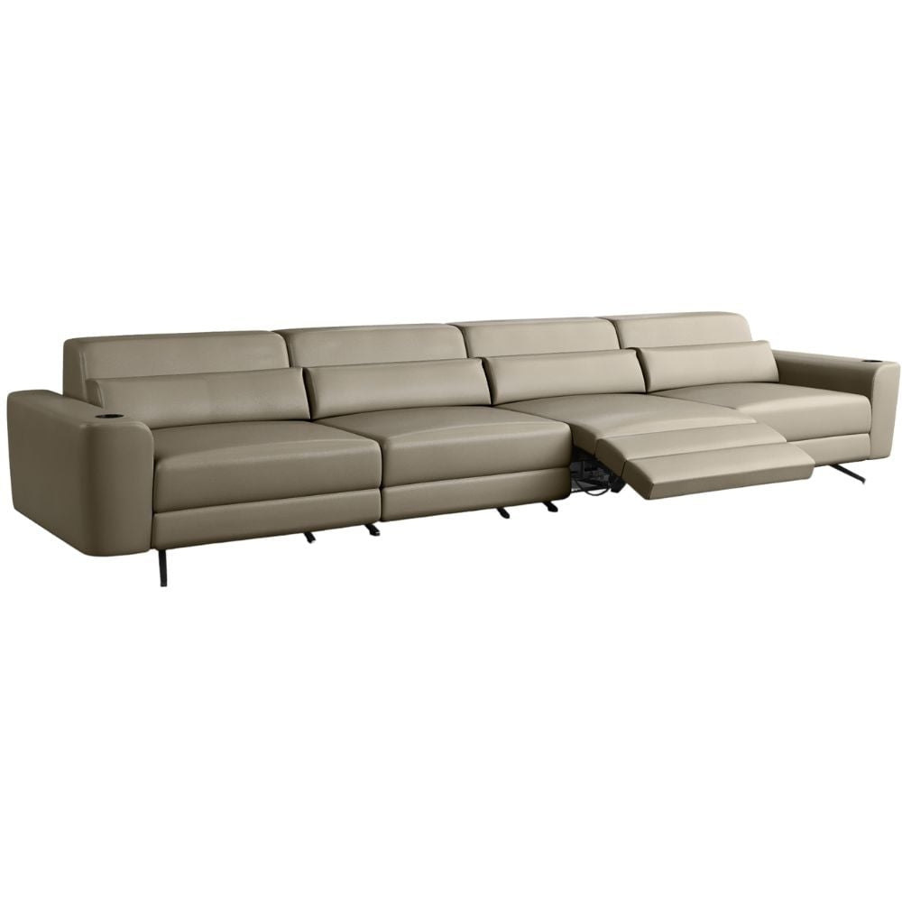 Moovia Alpha Essentials Single, Double, Triple Seat Cinema Sofa in Dekoma Sorono Velvet 8