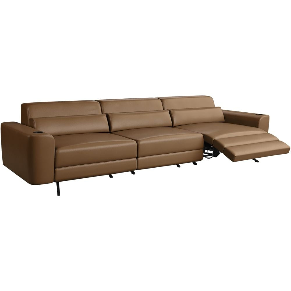 Moovia Alpha Essentials Single, Double, Triple Seat Cinema Sofa in Dekoma Sorono Velvet 16