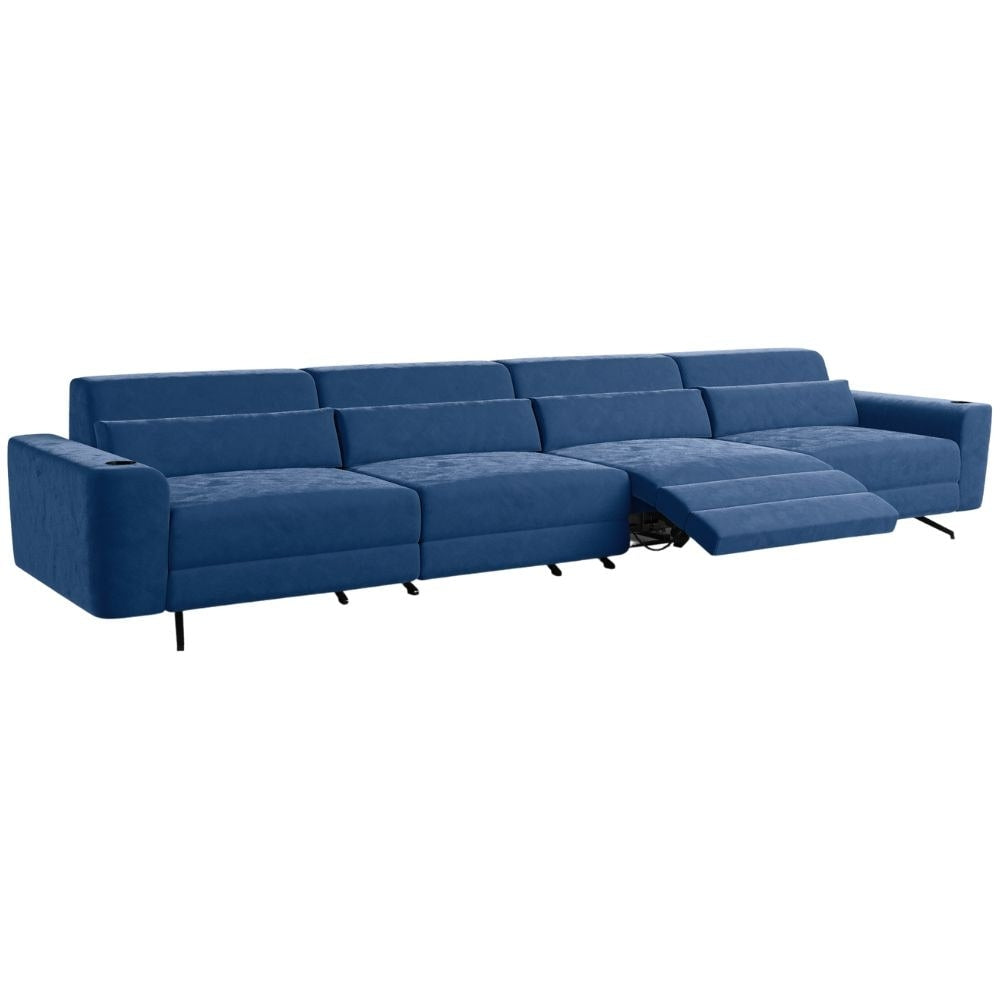 Moovia Alpha Essentials Single, Double, Triple Seat Cinema Sofa in Dekoma Sorono Velvet 14