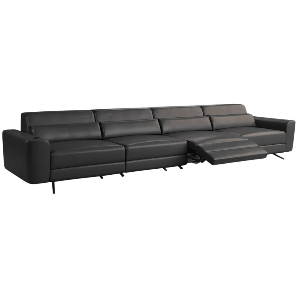 Moovia Alpha Essentials 2 or 4 Seat Cinema Sofa with Middle Arm in Dekoma Sorono Velvet