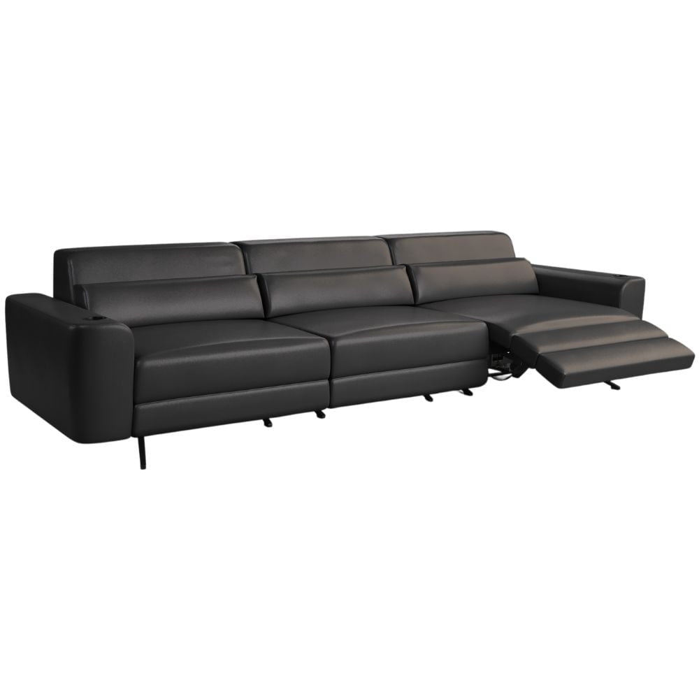 Moovia Alpha Essentials Single, Double, Triple Seat Cinema Sofa in Dekoma Sorono Velvet 36