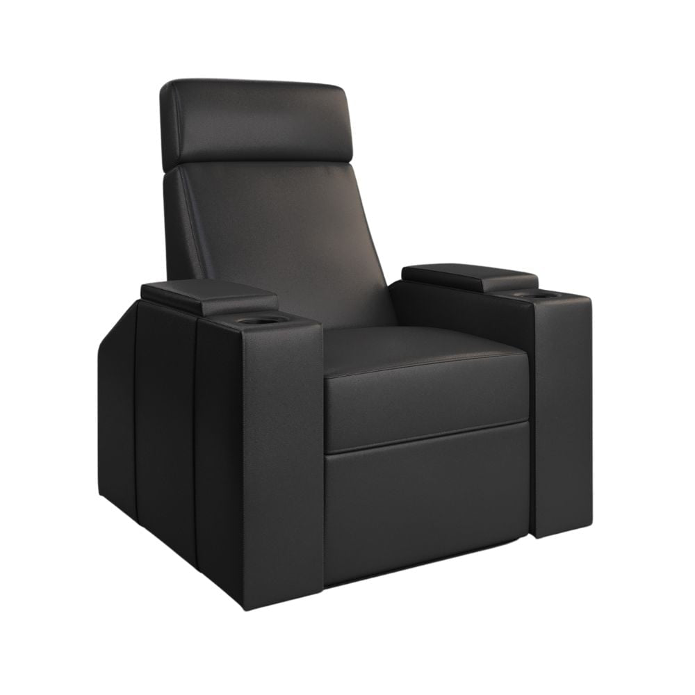Moovia Berlin Essentials 2 or 4 Seat Cinema Chair with Love Seat in Dekoma Sorono Velvet 94