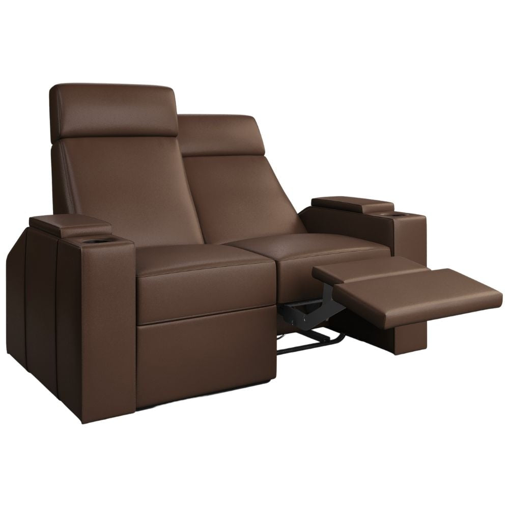 Moovia Berlin Essentials Single, Double, Triple or 4 Seat Cinema Chair in Dekoma Sorono Velvet 58