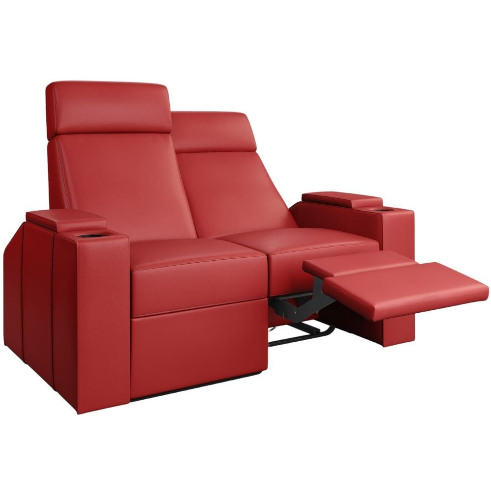 Moovia Berlin Essentials Single, Double, Triple or 4 Seat Cinema Chair in Dekoma Sorono Velvet 82