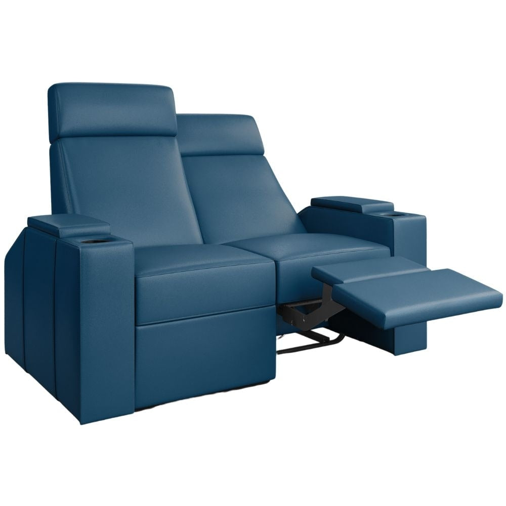 Moovia Berlin Essentials Single, Double, Triple or 4 Seat Cinema Chair in Dekoma Sorono Velvet 8