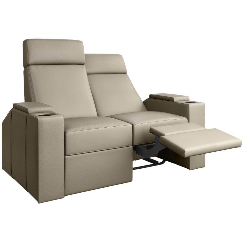 Moovia Berlin Essentials Single, Double, Triple or 4 Seat Cinema Chair in Dekoma Sorono Velvet 14