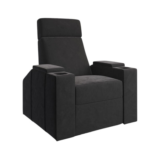 Moovia Berlin Essentials Single, Double, Triple or 4 Seat Cinema Chair in Dekoma Sorono Velvet 18