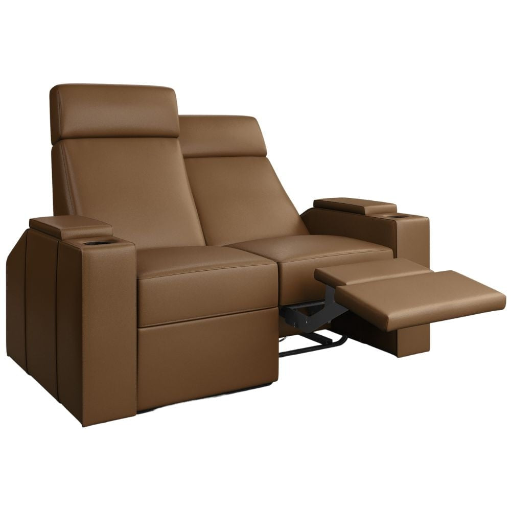 Moovia Berlin Essentials Single, Double, Triple or 4 Seat Cinema Chair in Dekoma Sorono Velvet 24