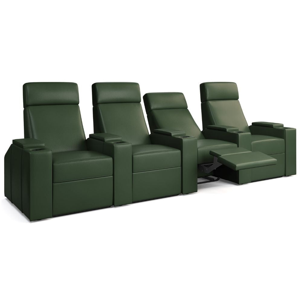 Moovia Berlin Essentials Single, Double, Triple or 4 Seat Cinema Chair in Dekoma Sorono Velvet 6