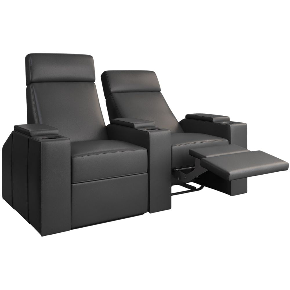 Moovia Berlin Essentials Single, Double, Triple or 4 Seat Cinema Chair in Dekoma Sorono Velvet 43