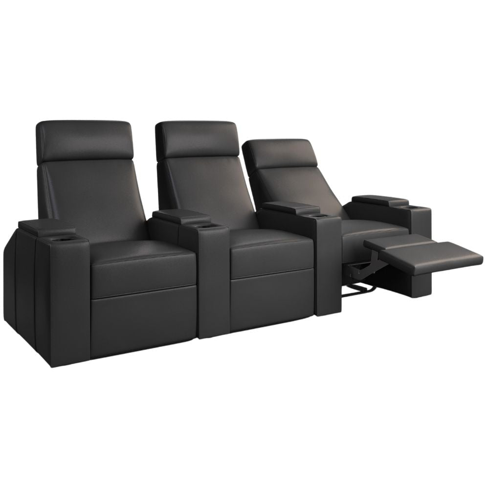 Moovia Berlin Essentials Single, Double, Triple or 4 Seat Cinema Chair in Dekoma Sorono Velvet 44