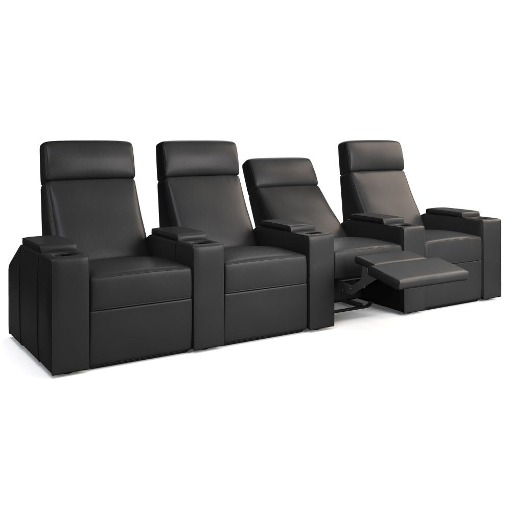 Moovia Berlin Essentials Single, Double, Triple or 4 Seat Cinema Chair in Dekoma Sorono Velvet 46