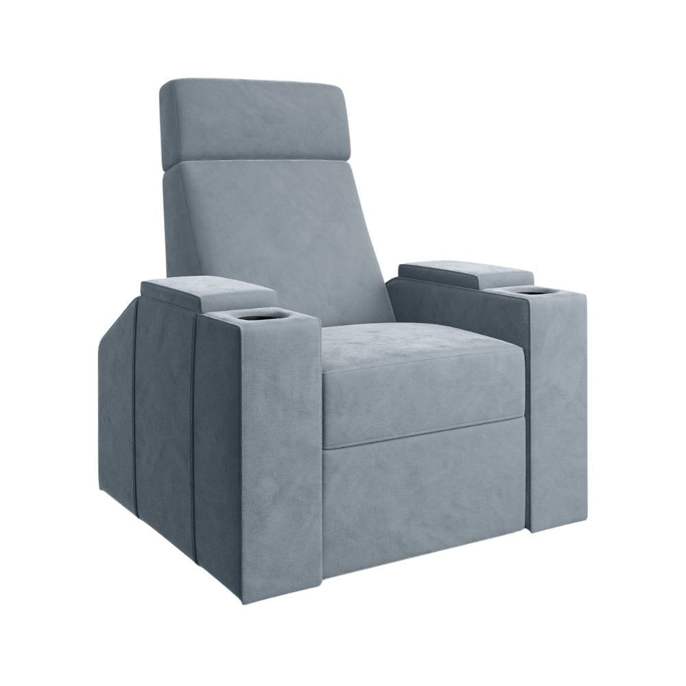 Moovia Berlin Essentials Single, Double, Triple or 4 Seat Cinema Chair in Madras Leather 82